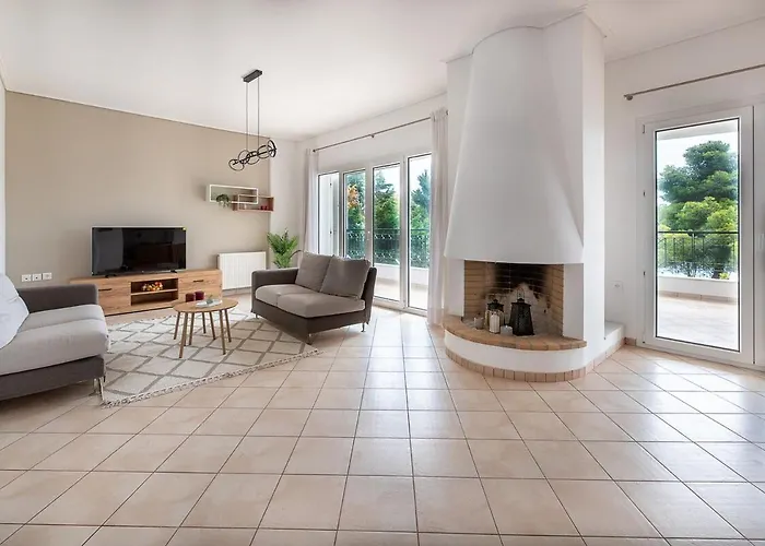 Vista Mare Blu House شقة أغيوي ثيودوروي